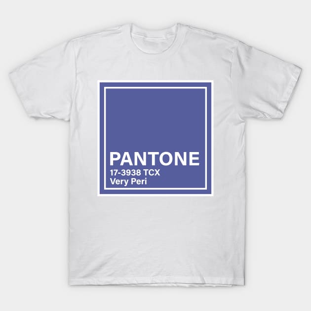 pantone 17-3938 TCX Very Peri, year 2022 T-Shirt by princessmi-com